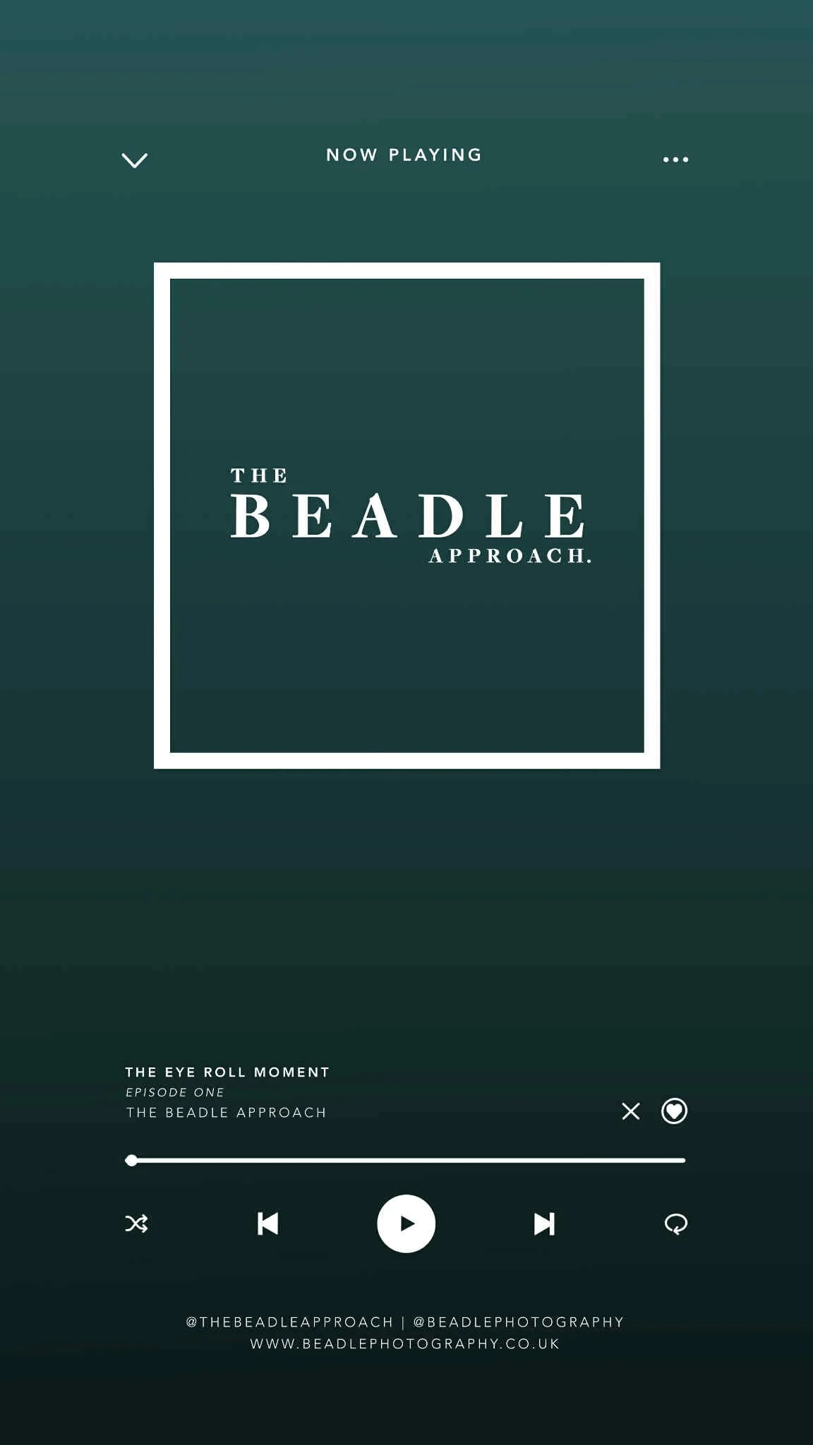 The Beadle Approach podcast episode 1 The Eye Roll Moment artwork