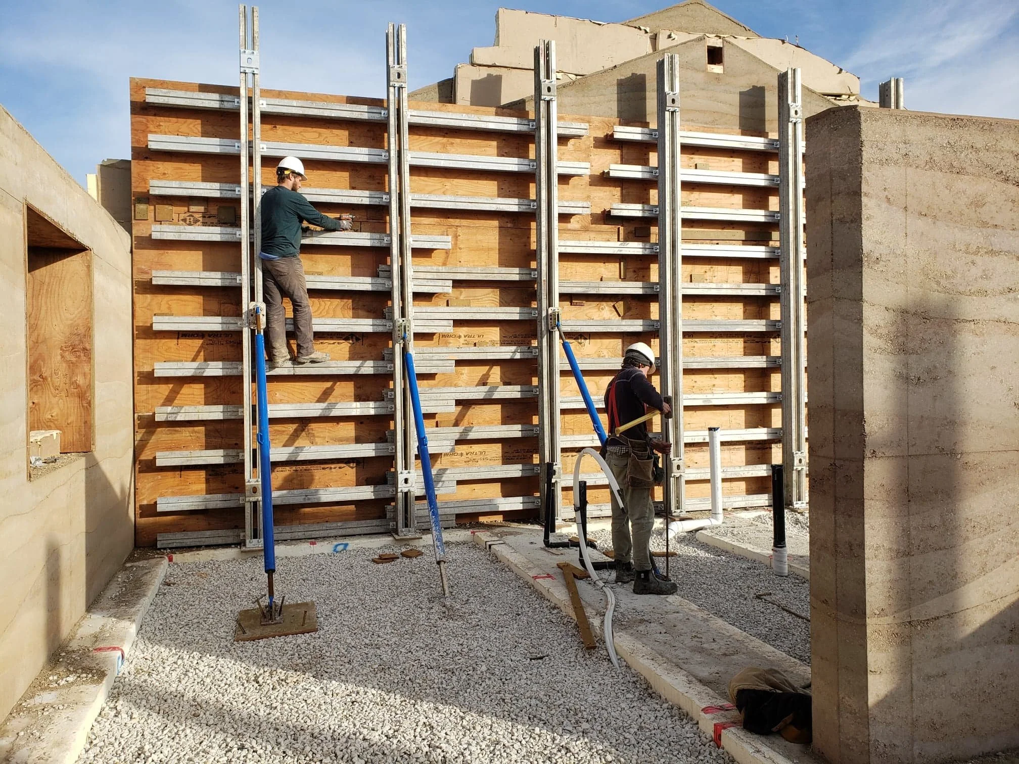 What is Rammed Earth? — Aerecura Sustainable Builders
