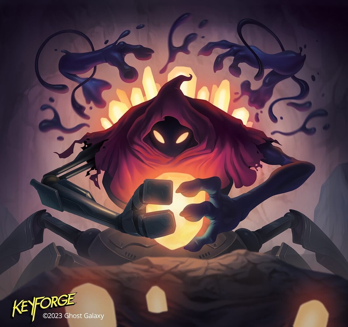 &ldquo;A Strong Feeling&rdquo; 💠 &copy;Ghost Galaxy
Illustration done for Keyforge: Grim Reminders
.
#keyforge #ghostgalaxy #cardgame #tcg #illustration