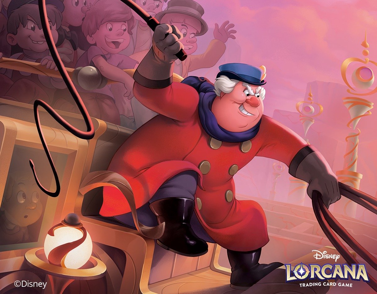 &ldquo;The Coachman: Greedy Deceiver&rdquo; &copy;Disney🚗
Illustration done for @disneylorcana and @ravensburgerglobal!
Artist: @filipelaurentinoart

#disney #lorcana #disneylorcana #tcg #illustration #coachman #pinocchio