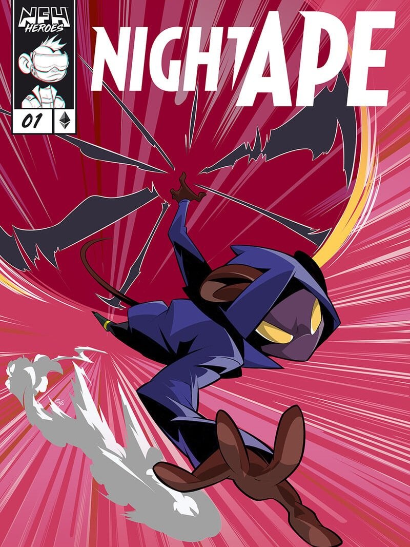 It&rsquo;s National Comic Book Day in Brazil!
Some Night Ape covers and pages, an original IP and series created by us 💣