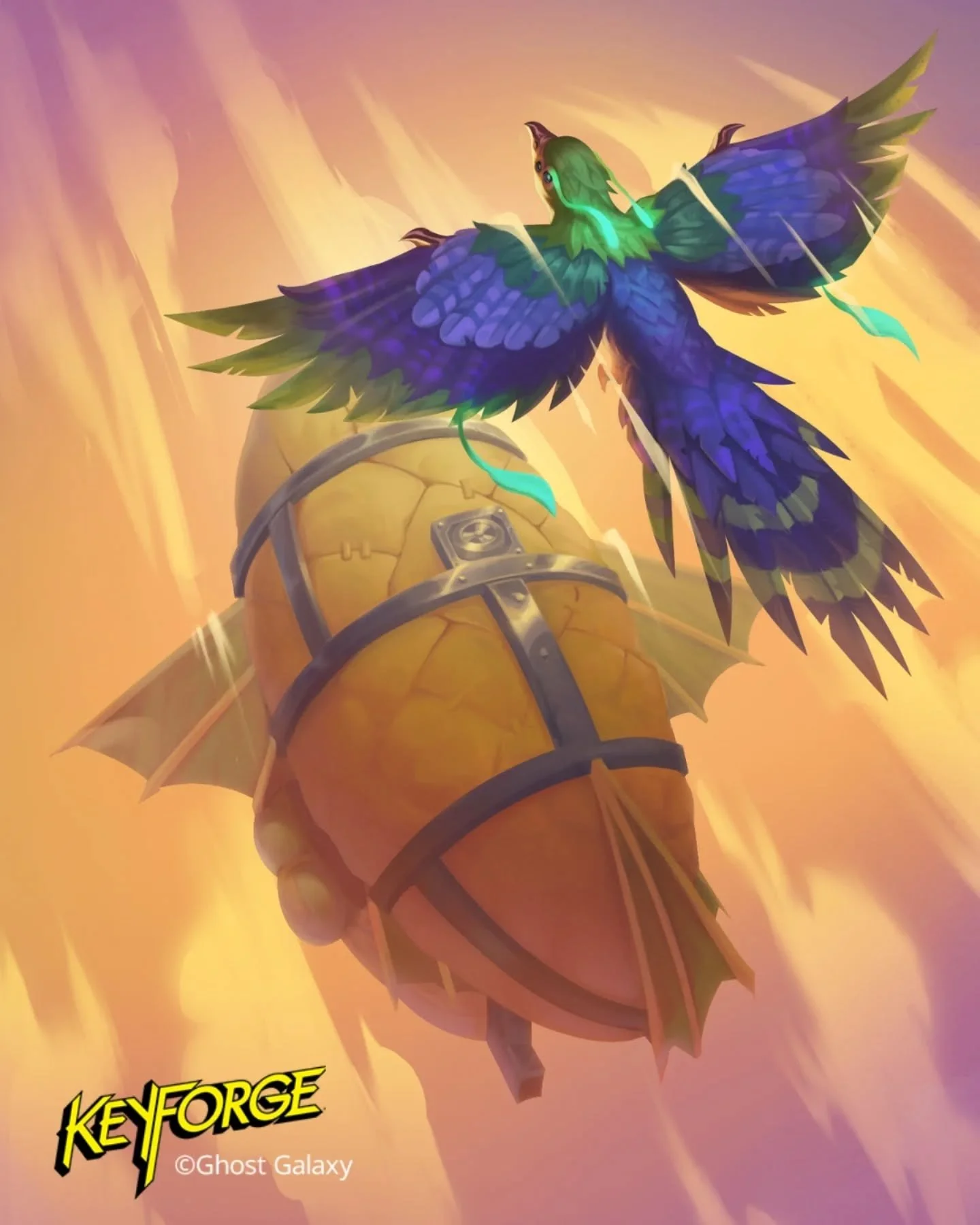 &ldquo;Bloodwing&rdquo; &copy;Ghost Galaxy

Illustration done for Keyforge: Dragon Measures

Artists: @_estevaoalmeida_ (layout) @amaral._ana (color)