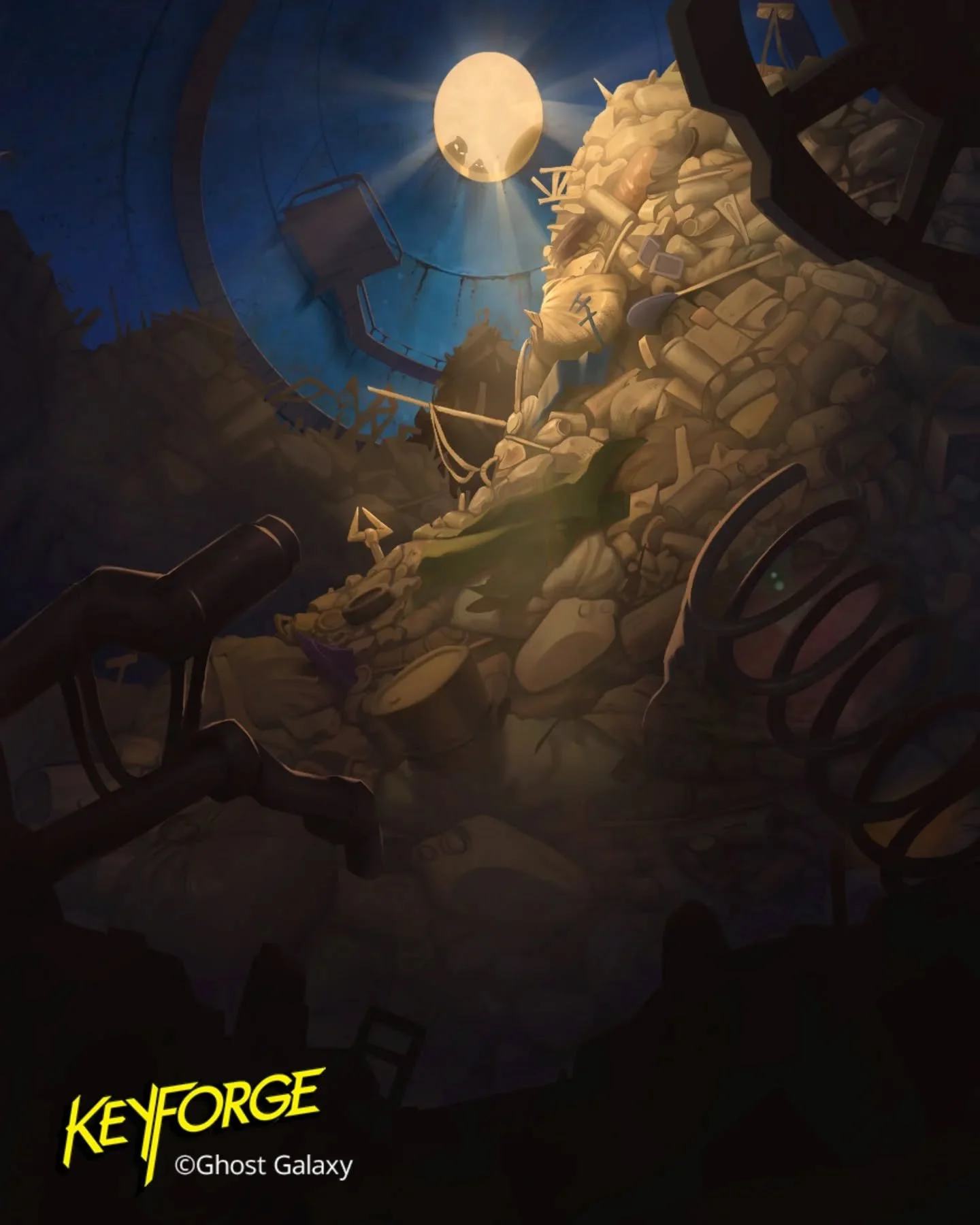 &ldquo;Trash Heap&rdquo; &copy;Ghost Galaxy

Illustration done for Keyforge: Draconian Measures

Artists: @hidekusai_ (layout) @fabio__bottega (color)