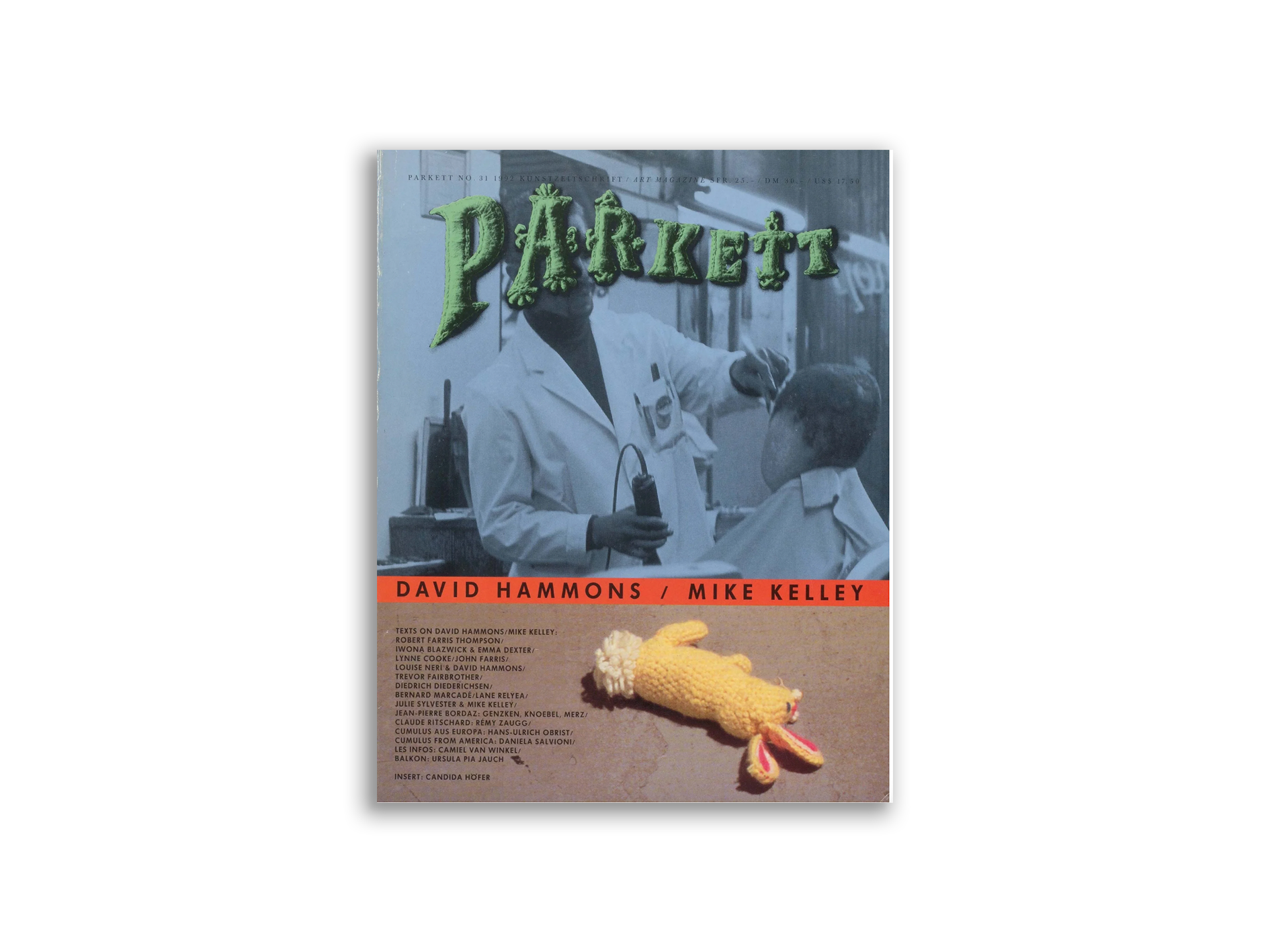 Parkett Magazine Issue 31 : David Hammons / Mike Kelley
