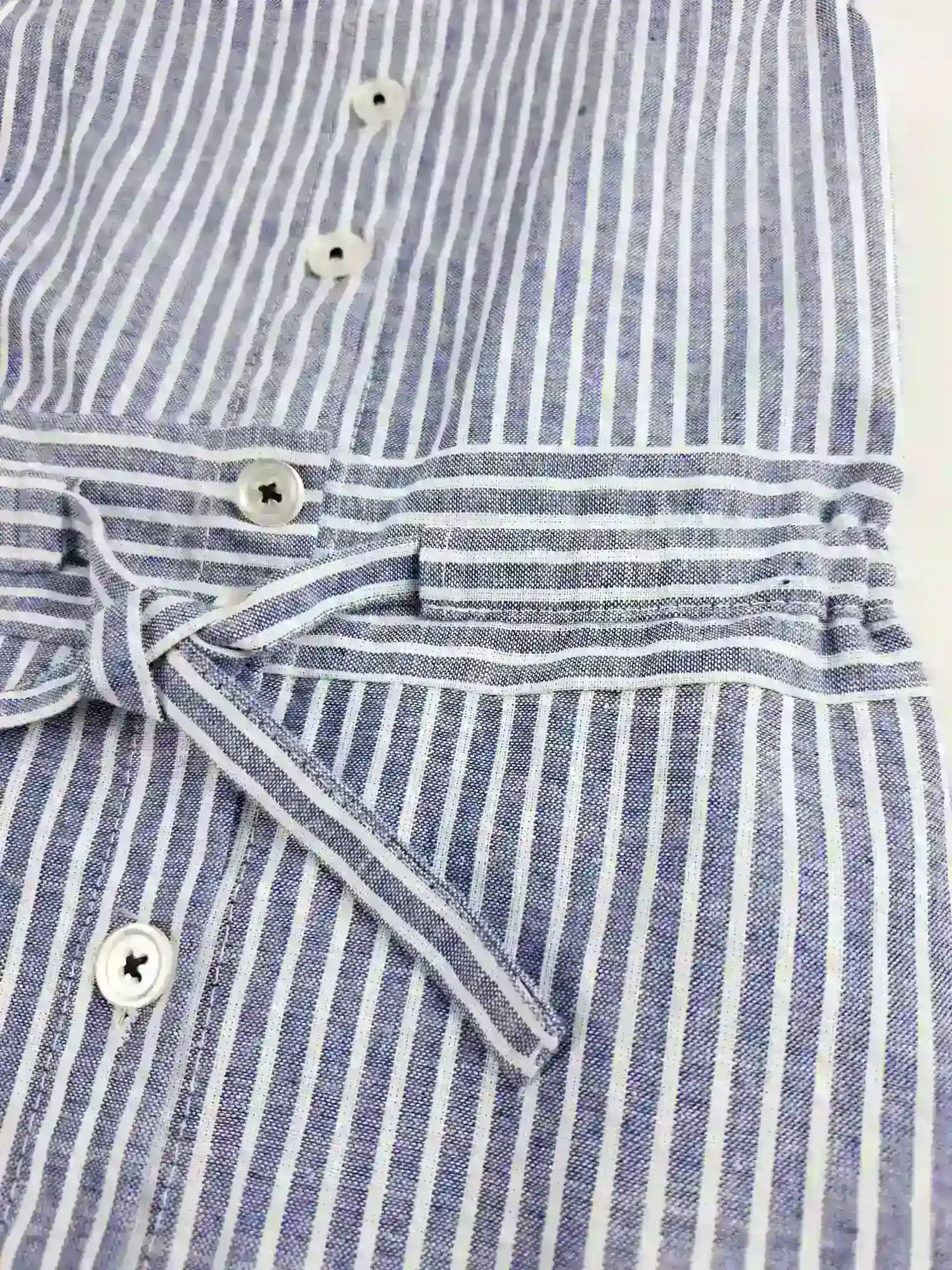 MAYA - Robe rayure sans manche - bleu et blanc - pour petite fille
