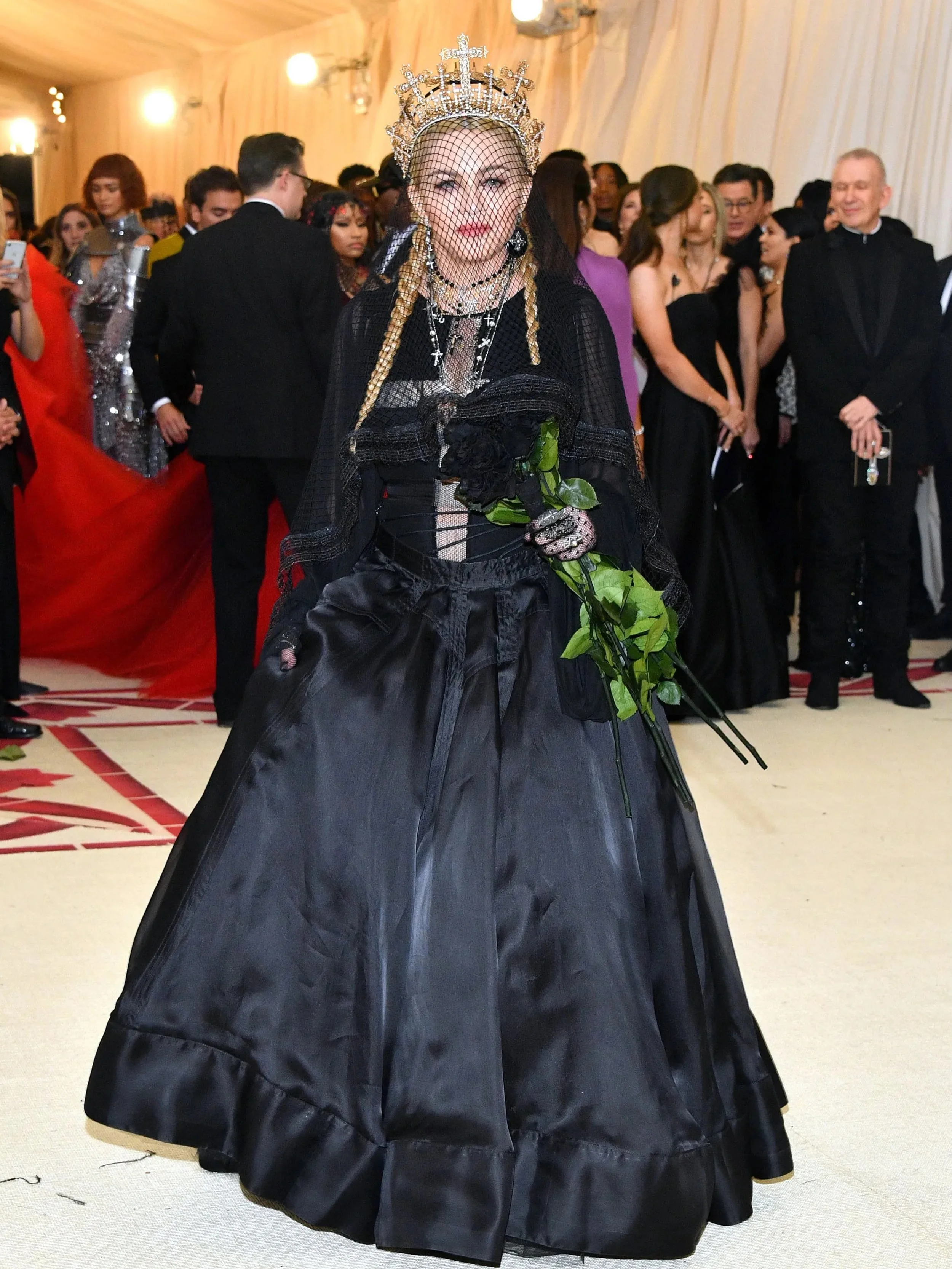 TBT to the Met Gala 2018 &mdash; when Madonna turned the red carpet into a statement.

In a provocative, boundary-pushing look, she challenged convention and redefined what &ldquo;dressed&rdquo; even means &mdash; blending fashion, power, and rebelli