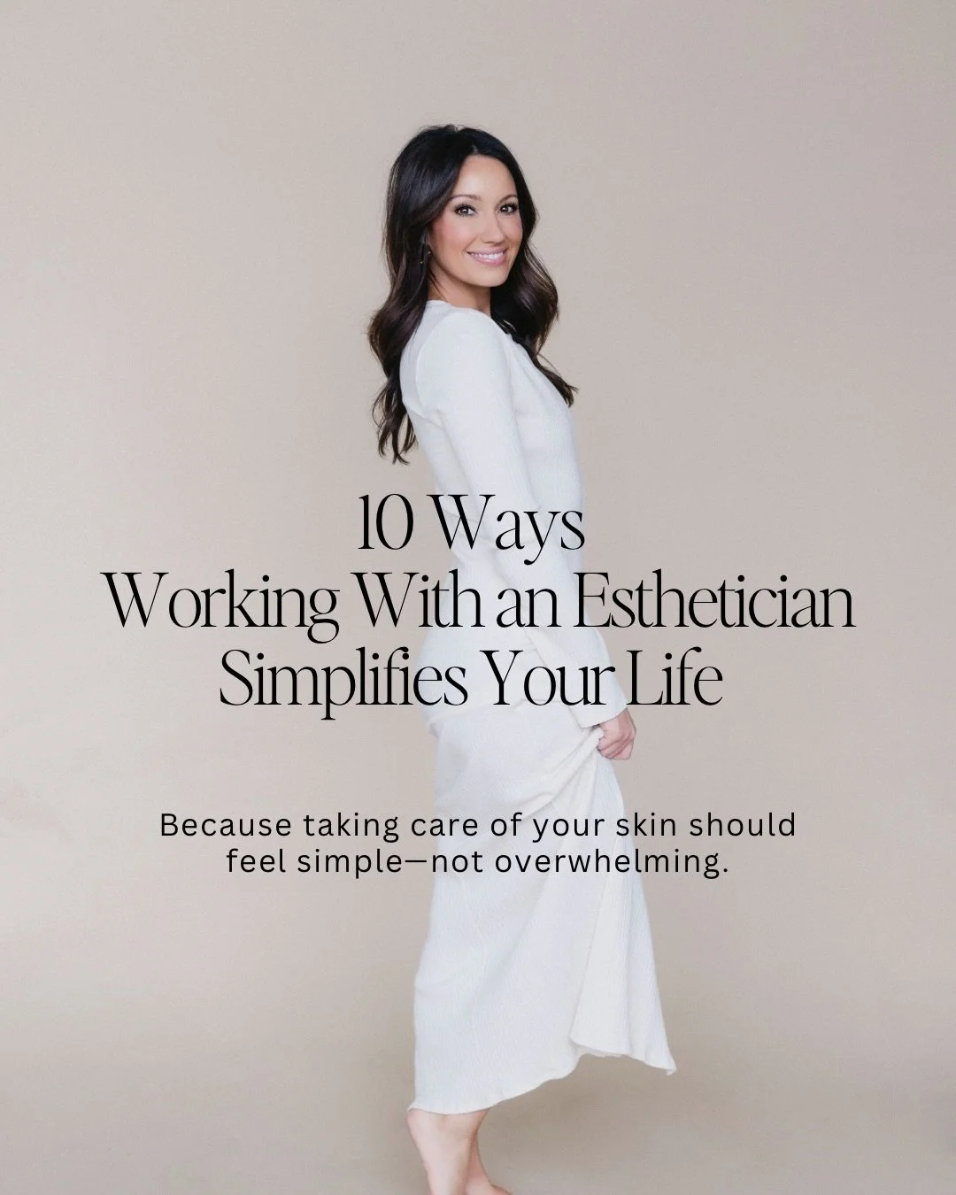 Struggling with your skin can quietly take up more mental space than you realize. The constant research. The trial and error. The wondering if you&rsquo;re doing the right things.

Working with an esthetician simplifies your life by taking that weigh