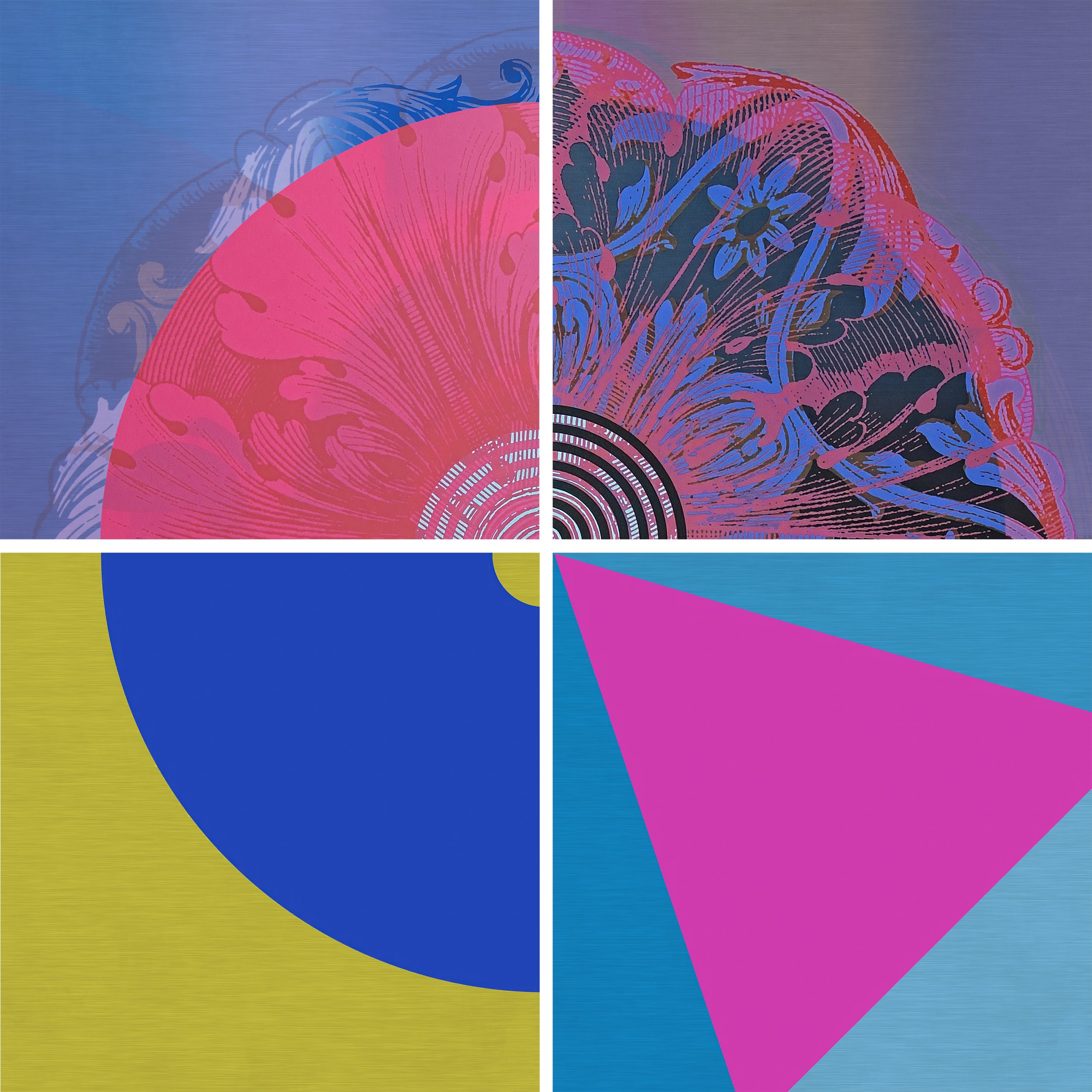 Susan J. Goldman, LEVER DU JOUR III, 2026, pigment print on aluminum, 6’6” x 6’6”, ed. 5