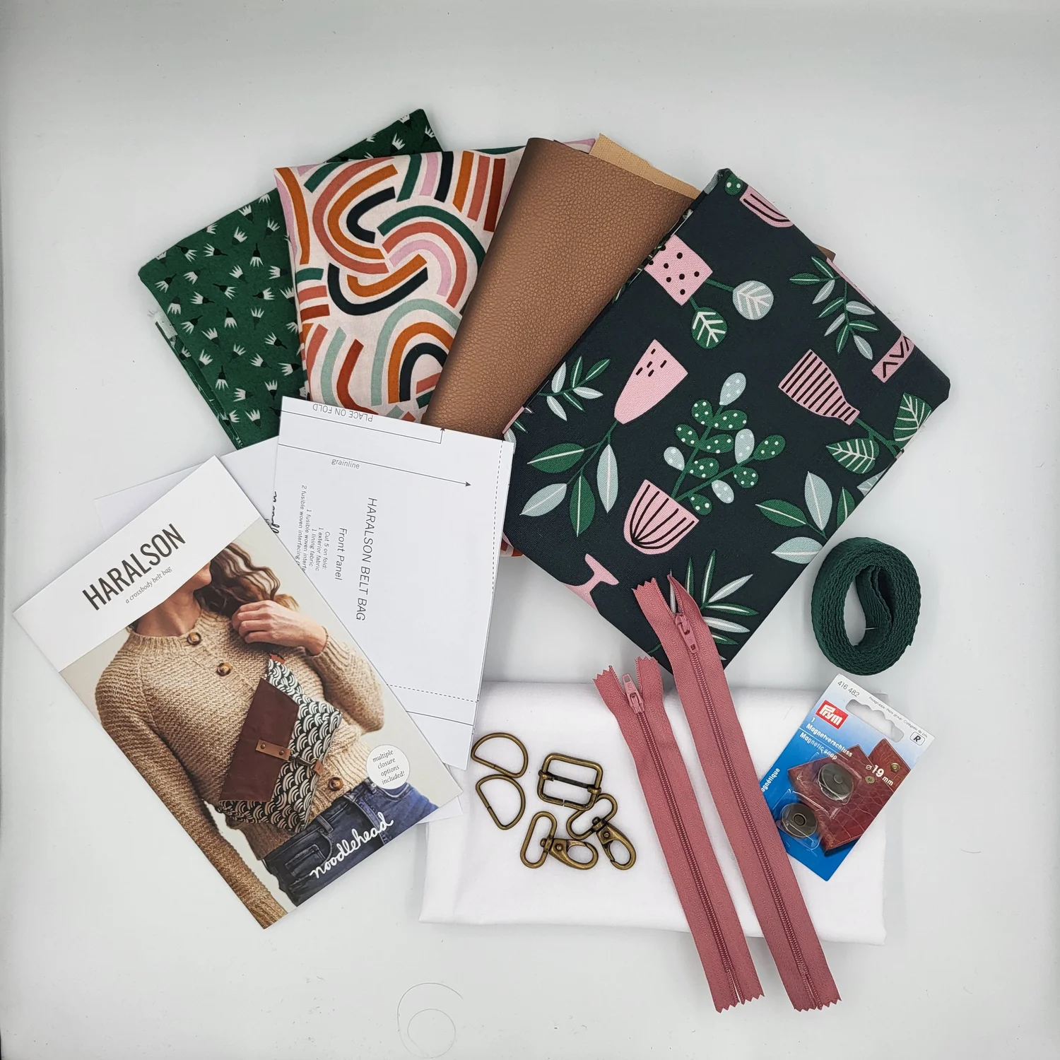 Haralson Noodlehead Pattern Haralson Belt Crossbody Bag Pattern By