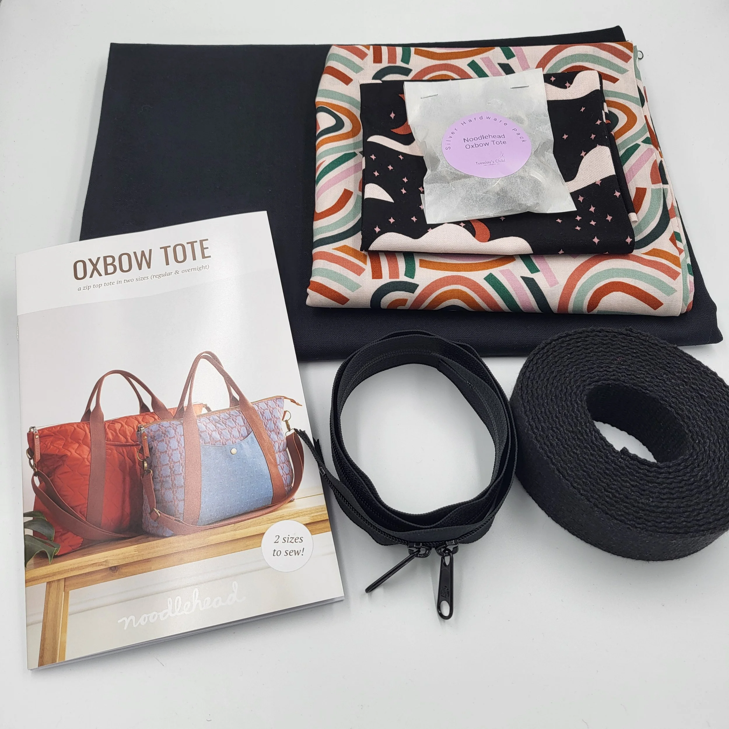 Noodlehead Oxbow Tote - bag making kit