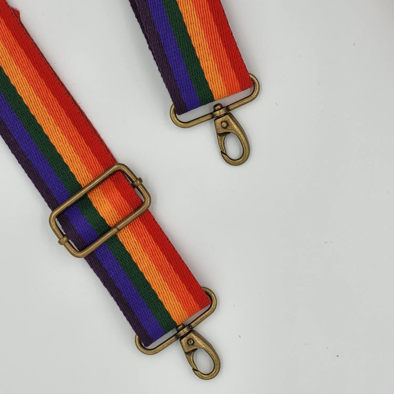 Bundled***************Rainbow belt- leather Unisex Rainbow Military Style Adjustable Cut to Fit Belt  main image 3
