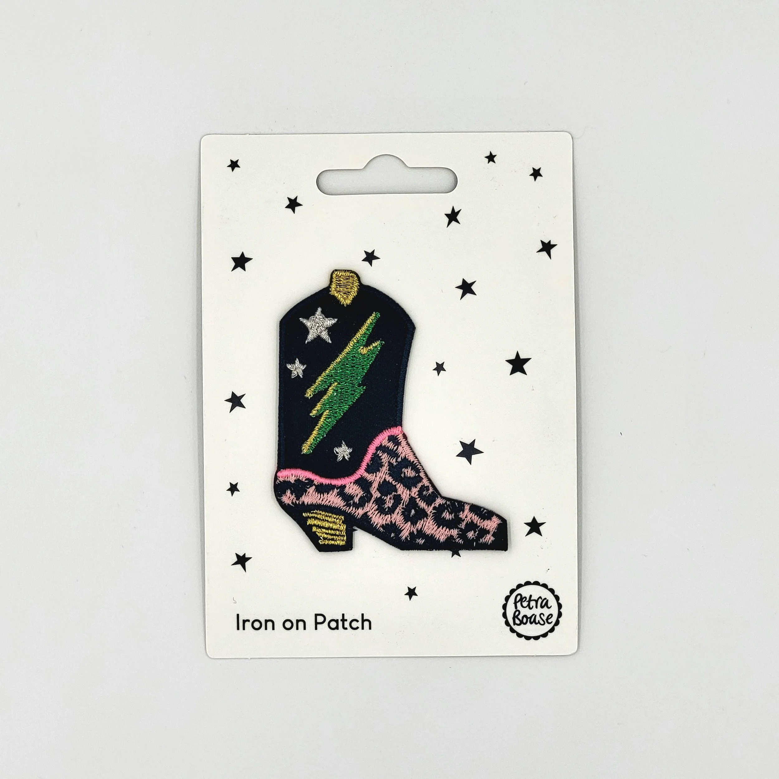 Cowboy Boot - Iron On Patch