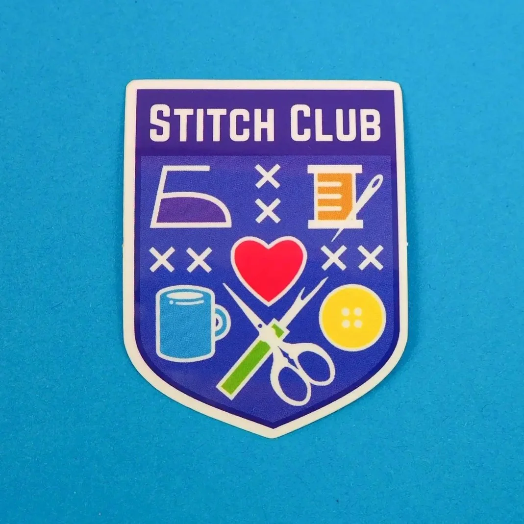 Stitch Club - Vinyl Sticker