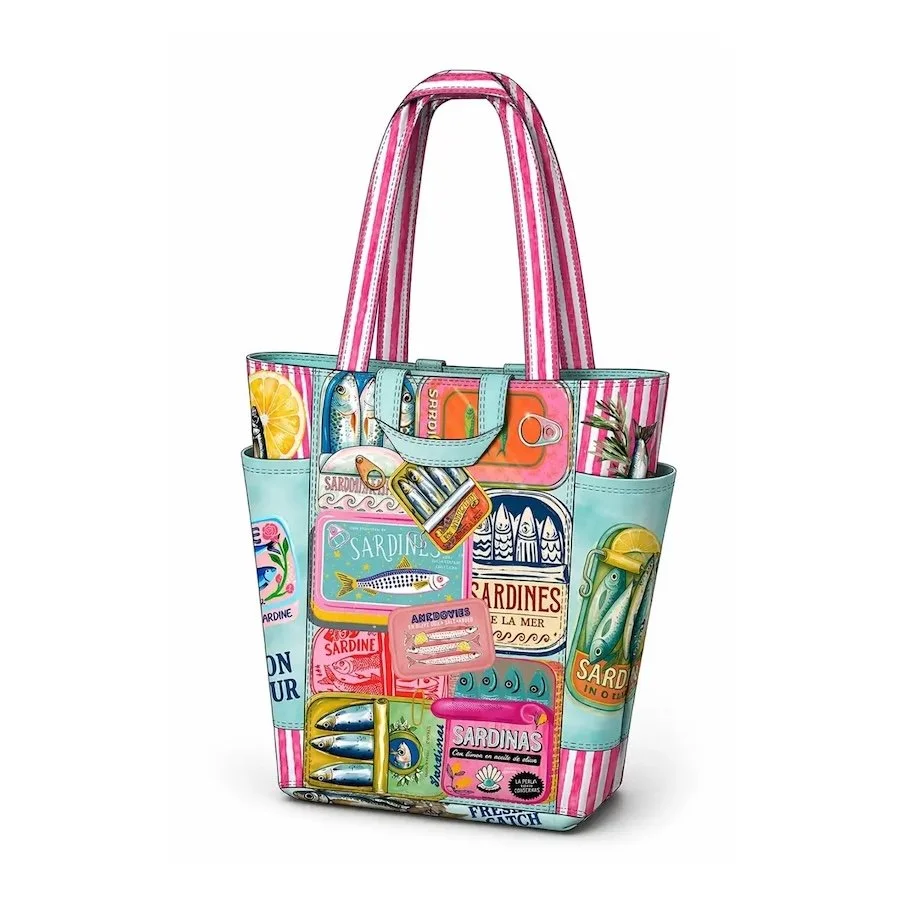 Stenzo Printed Bag Panel - La Vie En Sardines