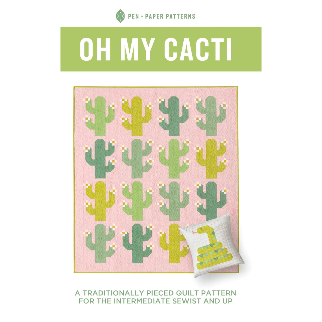 Pen + Paper Patterns: Oh My Cacti