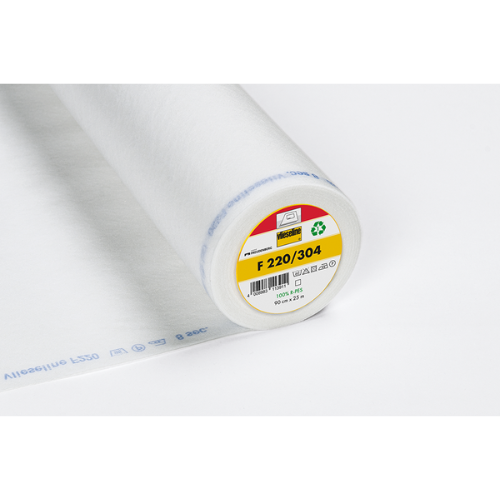 Vlieseline Interfacing Lightweight Iron On White (F220)