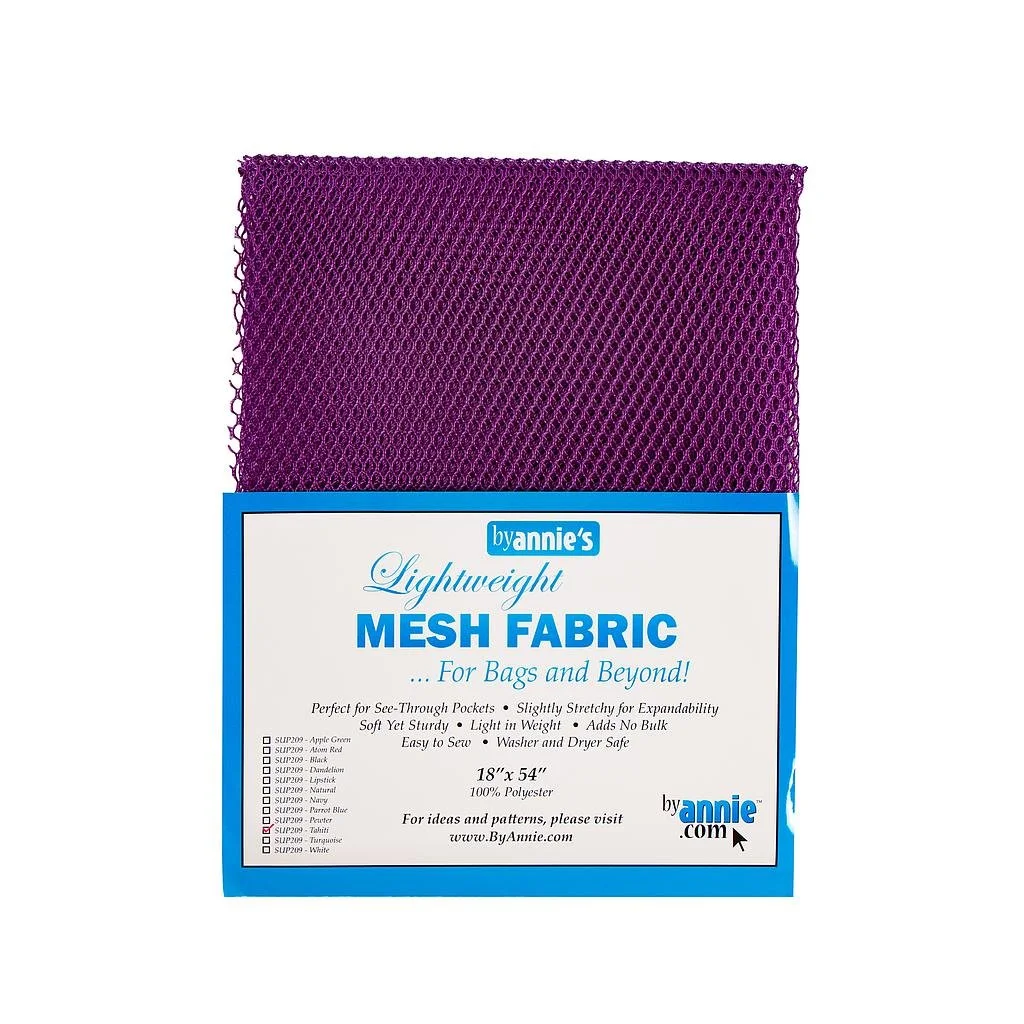 Lightweight 'Tahiti' mesh fabric (18in x 54in)