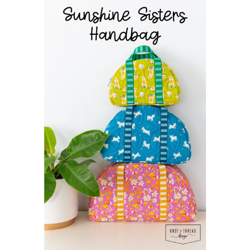 Knot + Thread Design - Sunshine Sisters Handbag