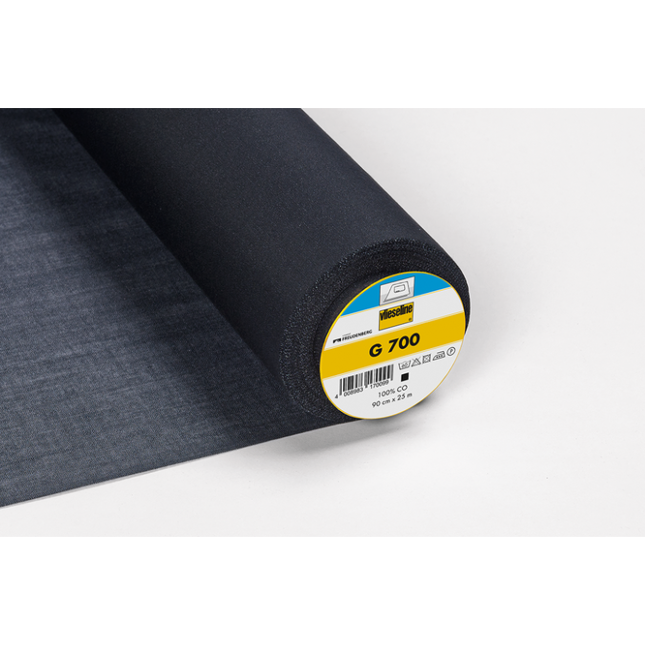 Vlieseline Woven Interlining Medium Weight - Black (G700)