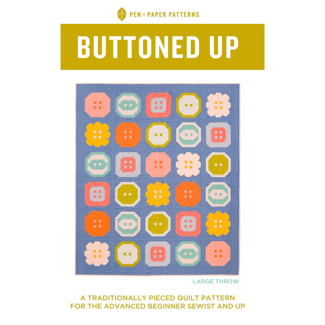 Pen + Paper Patterns: Buttoned Up