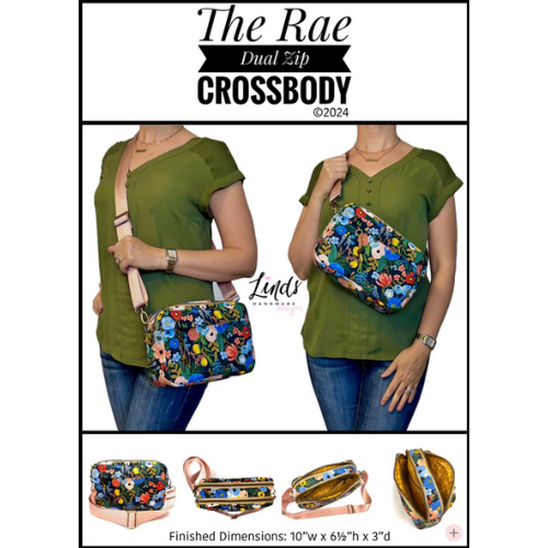Linds Handmade: Rae Dual Zip Crossbody