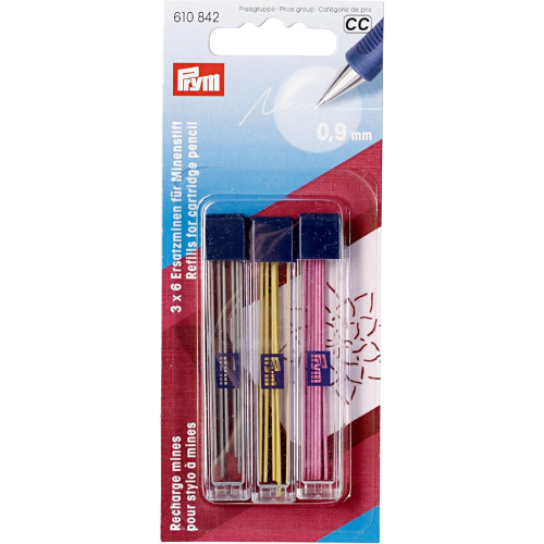 Prym Cartridge Pencil Refills - mutli