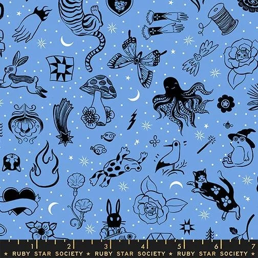 PRE-ORDER: Ruby Star Society Ink Shop – Tattoo Flash Lyndley Blue (shipping Nov 2026)