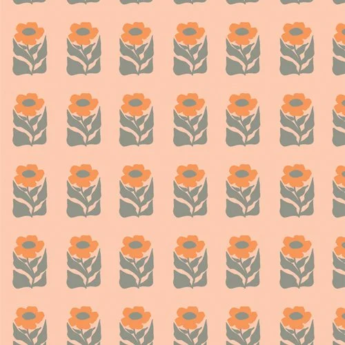 Tangerine: Petalled Stamp