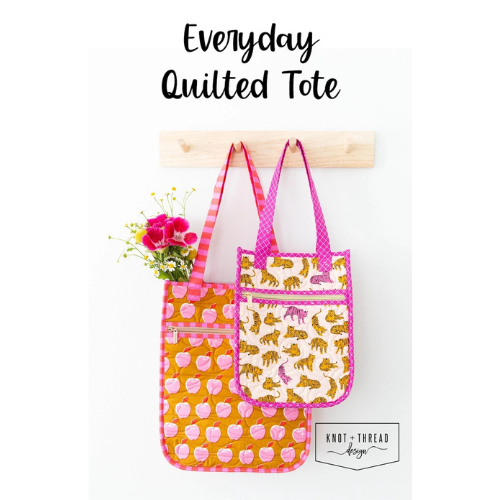 Knot + Thread Design - Everyday Quilted Tote
