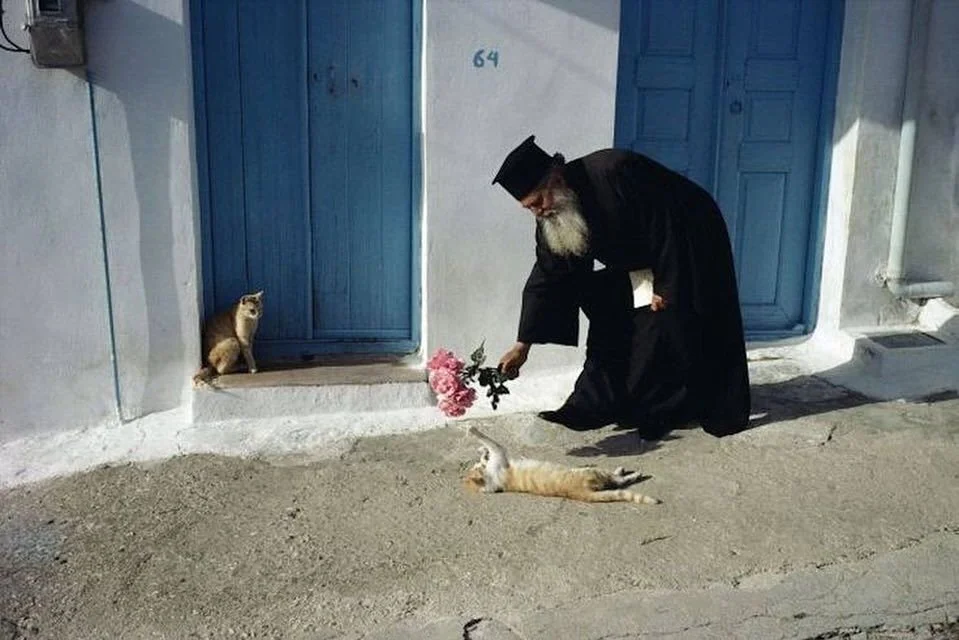 Santorini in the 1990s, Hans Silvester