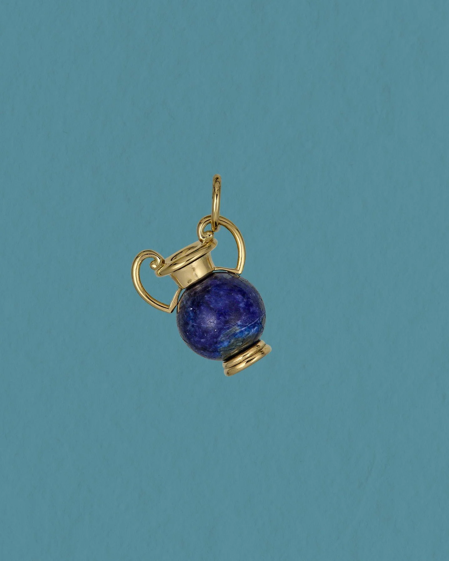 Amphora Charm in Lapis