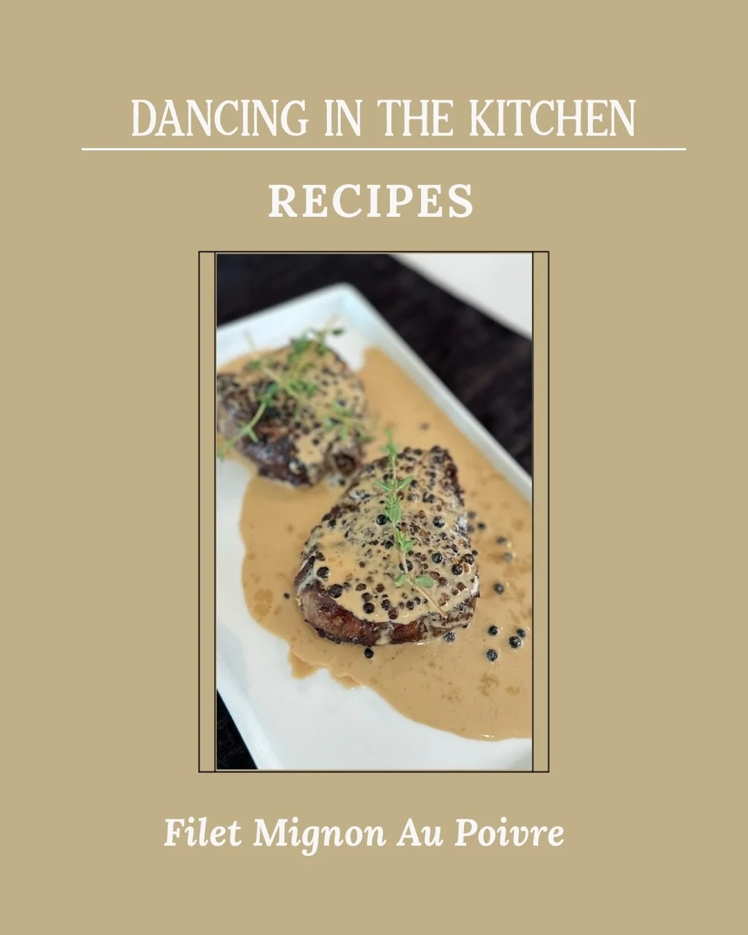 ✨ 𝐓𝐚𝐬𝐭𝐲 𝐓𝐮𝐞𝐬𝐝𝐚𝐲𝐬 𝐢𝐬 𝐡𝐞𝐫𝐞!**✨

This week on Dancing in the Kitchen, we&rsquo;re making a restaurant-quality classic right at home &mdash; 𝐅𝐢𝐥𝐞𝐭 𝐌𝐢𝐠𝐧𝐨𝐧 𝐀𝐮 𝐏𝐨𝐢𝐯𝐫𝐞 🥩🔥 Tender, perfectly seared steak coated in crushe