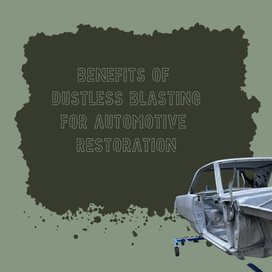 Dustless Blasting is proven to be an effective and efficient way to strip a vehicle and get it ready for bodywork and paint. Scroll to see the benefits of our method, compared to traditional methods of removing paint, primer, and body filler!
