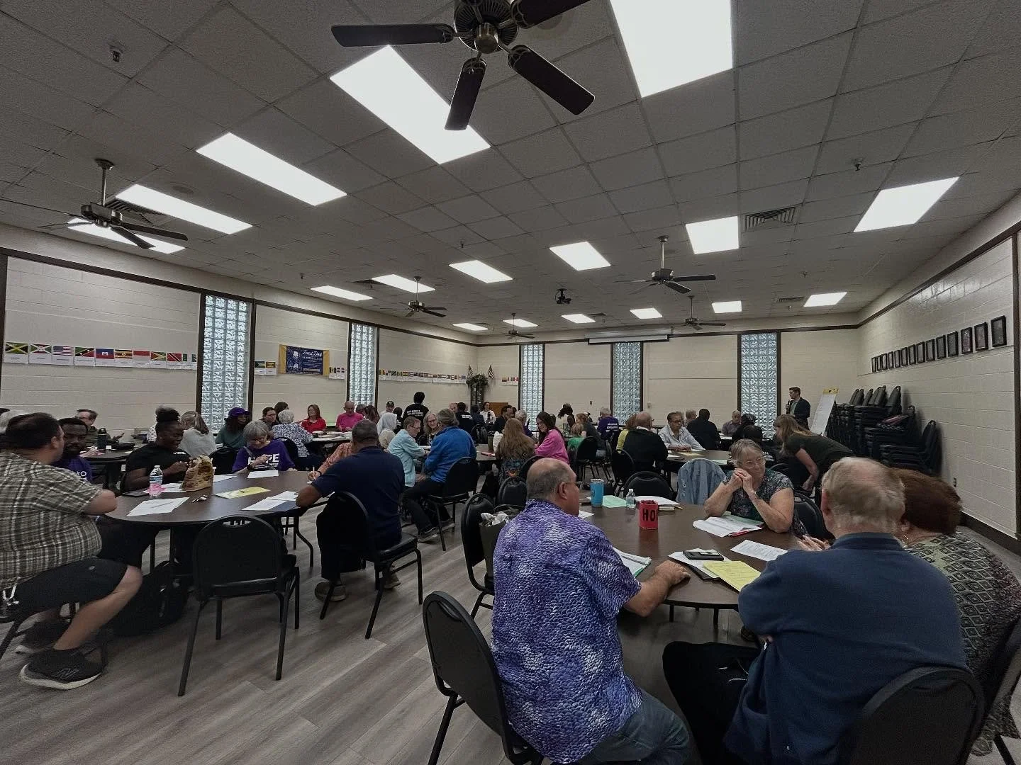 Clergy and Leaders gathered on October 7th to get ready for our first big event of the HOPE year — our October 28th Convention where we will gather 400 leaders from across county!
We shared with each other stories and concerns that surfaced fr