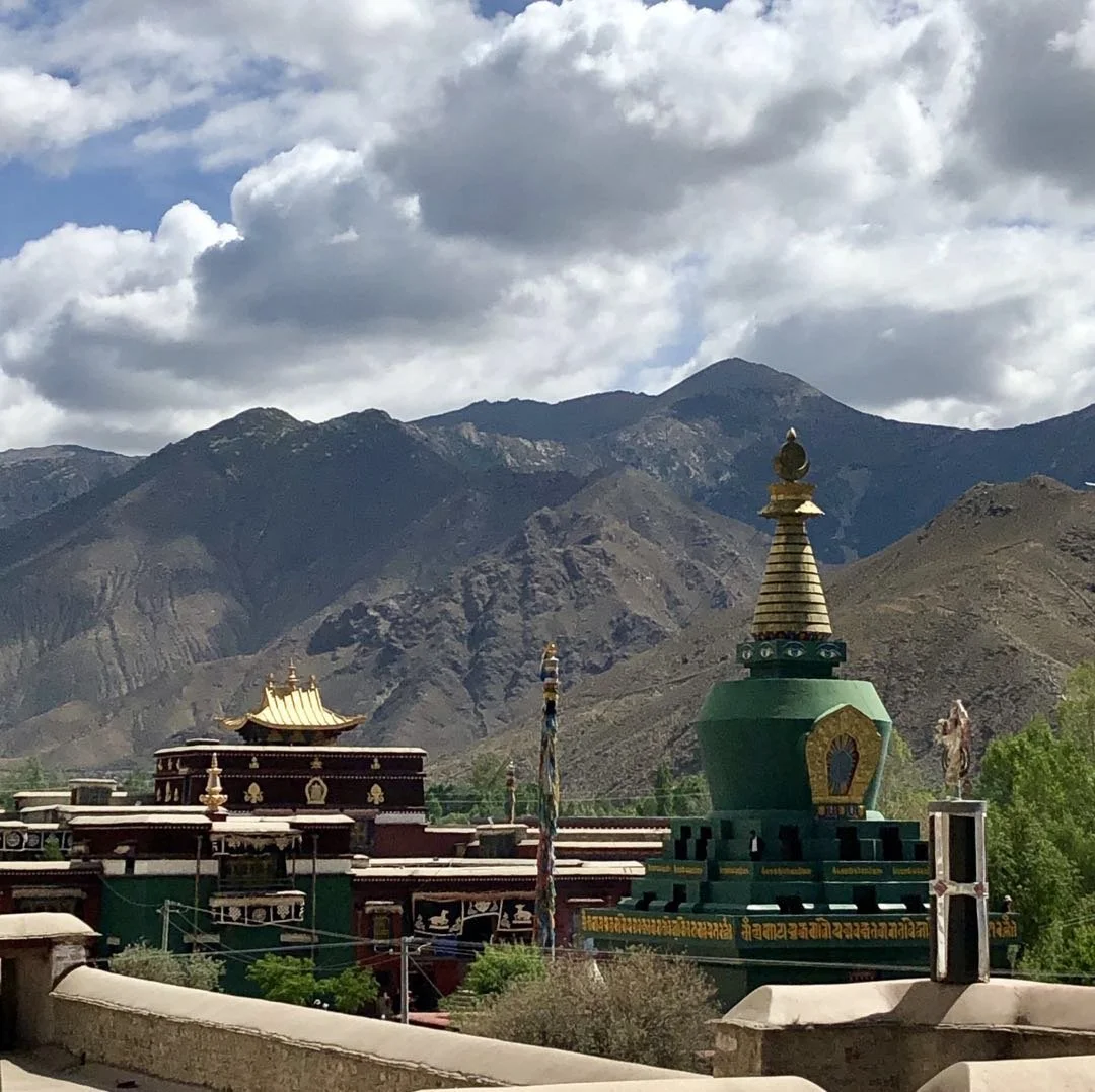 Samye Green Stupa