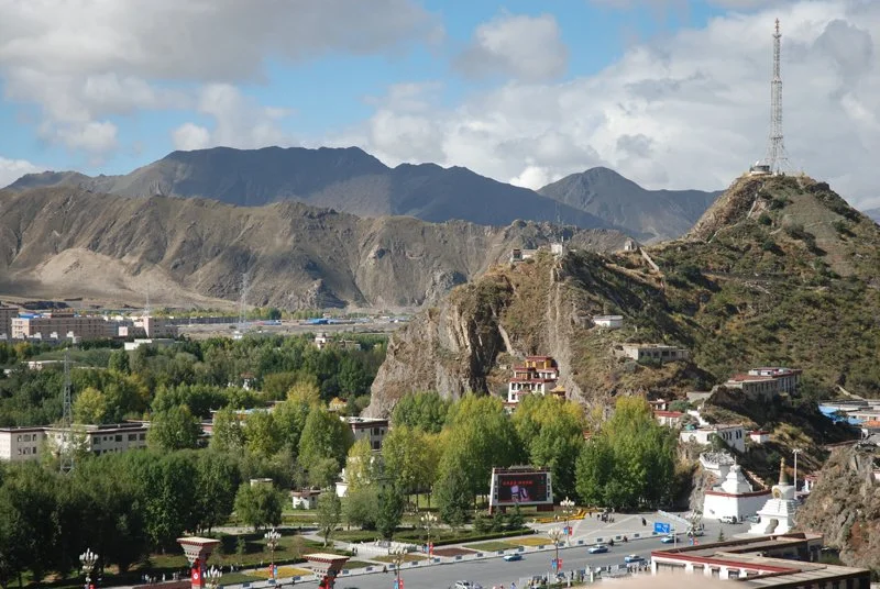 Chakpori and Potala Palace Lhasa