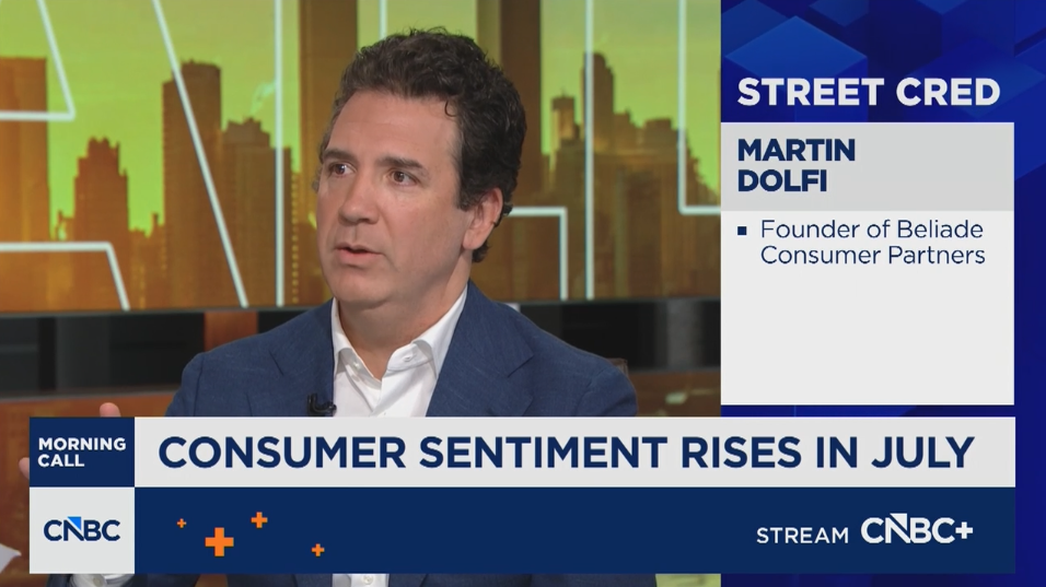 Martin Dolfi Discusses the U.S. Consumer and Health &amp; Wellness on CNBC