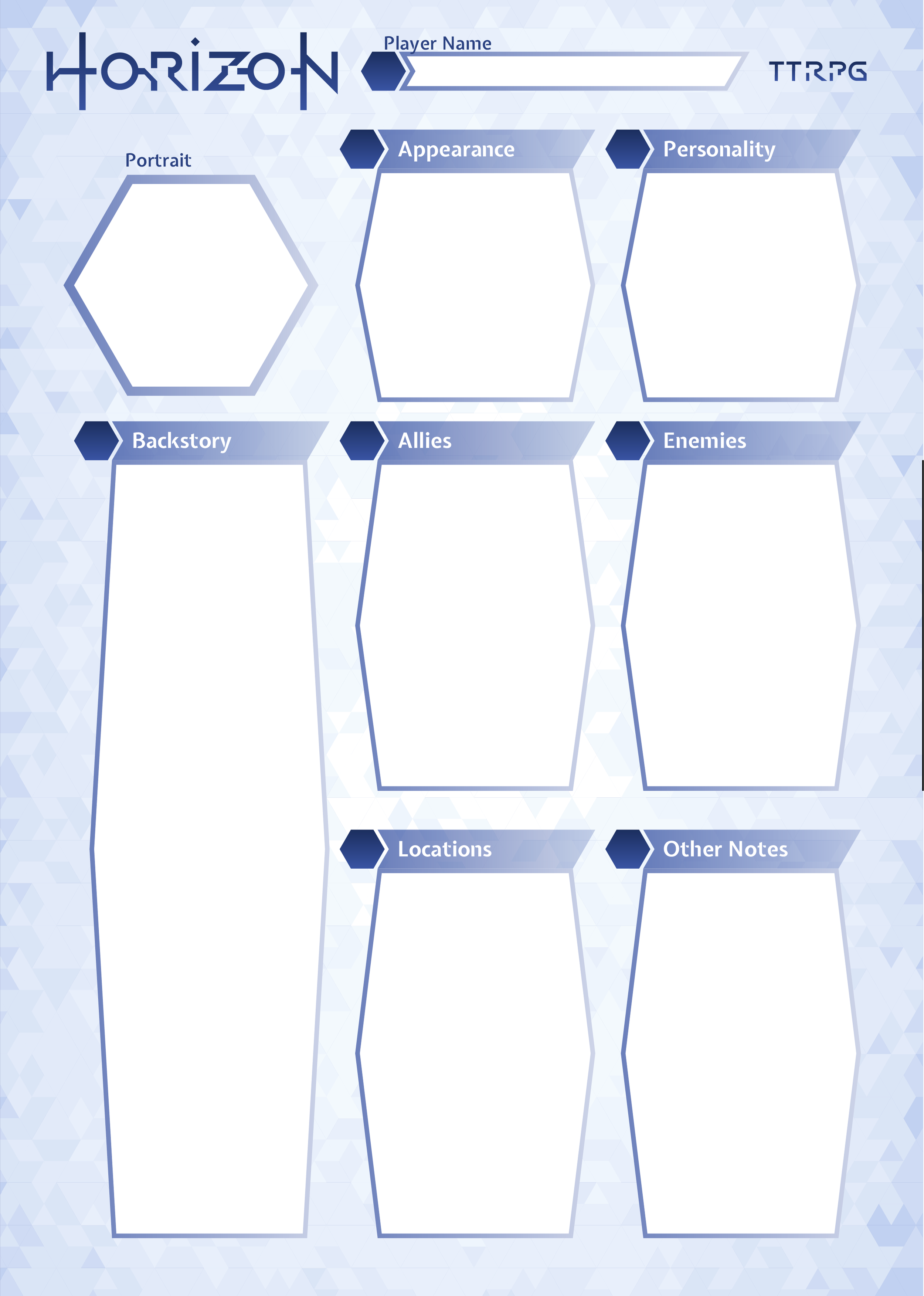 Character Sheet Page 3