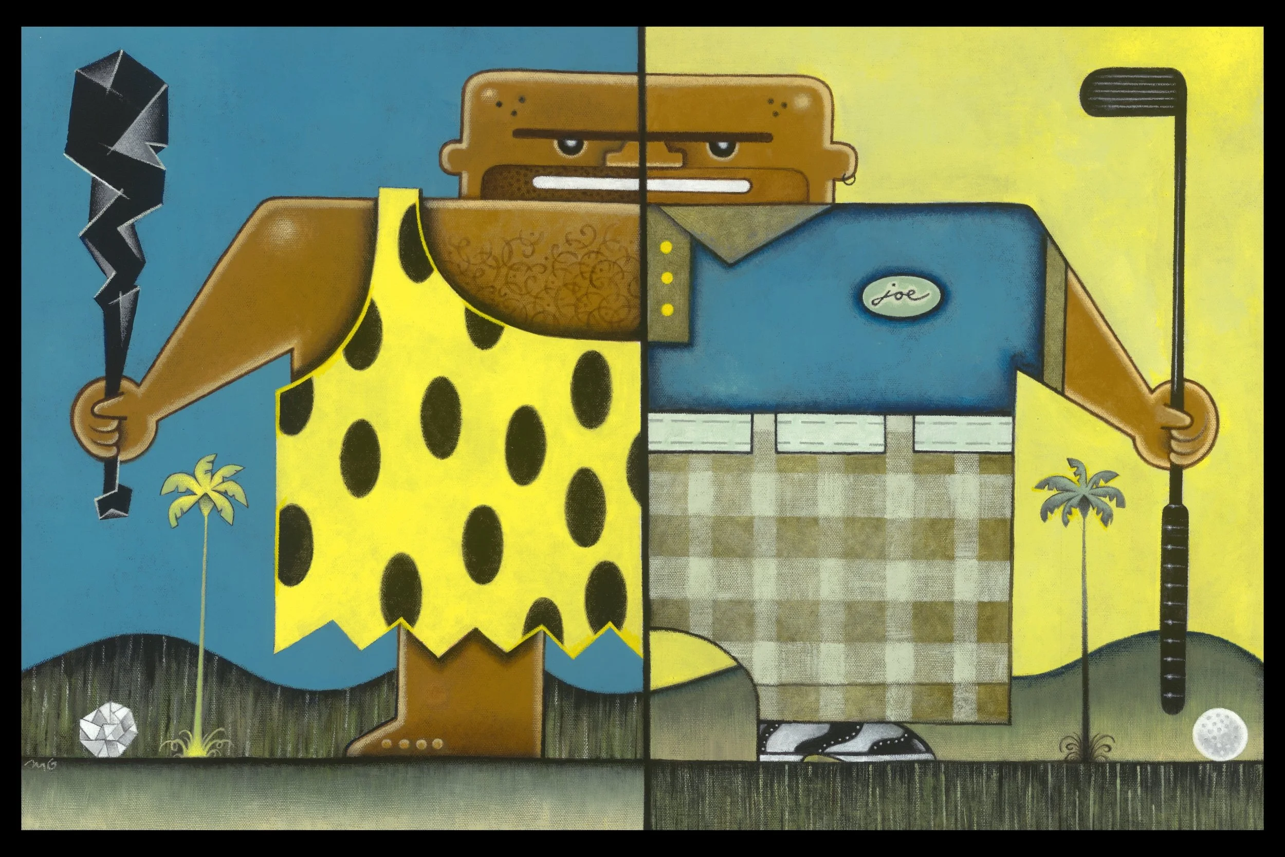 Men's Clubs (acrylic)