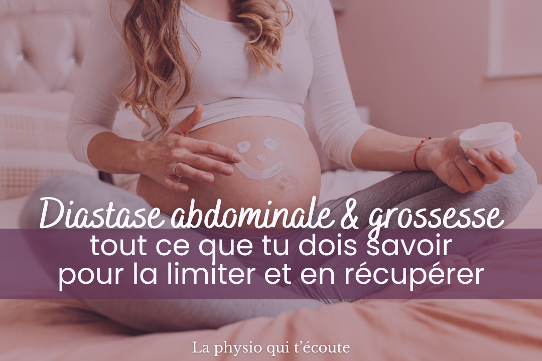 Diastase abdominale & grossesse : tout ce que tu dois savoir pour la limiter et en récupérer