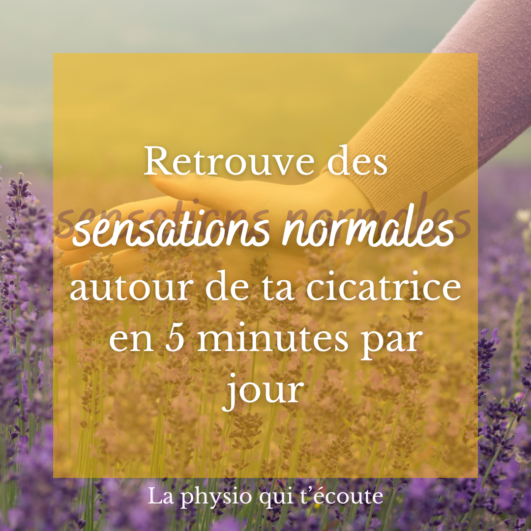 Pourquoi ma cicatrice me faitelle mal quand je la touche? La physio qui t