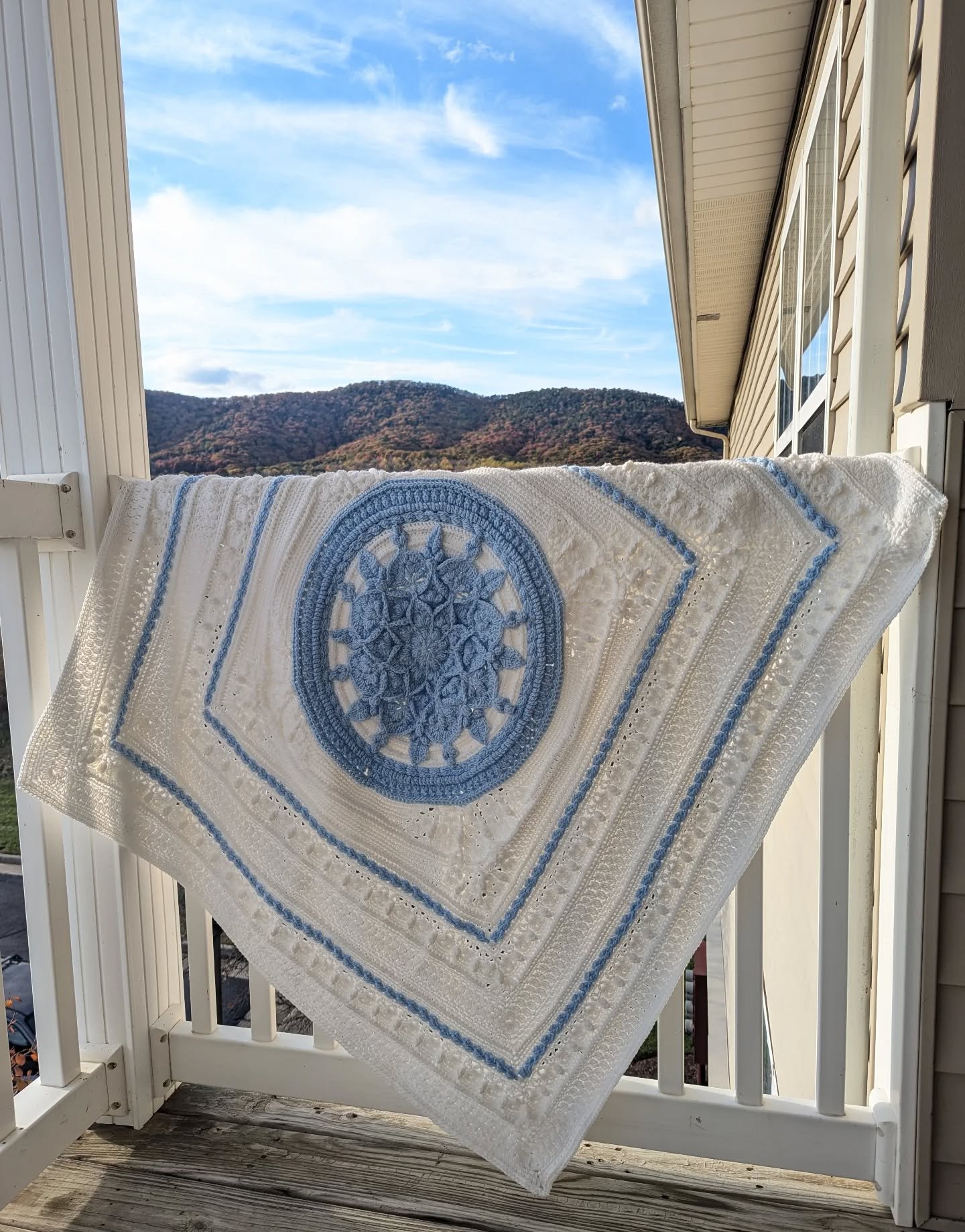 Finished my last work-in-progress.  Available for purchase.
Mashup of #hookedonchristmas and #thingiemabob 
Both patterns by @hooked_on_sunshine
46&quot;
Bernat Baby Sport yarn