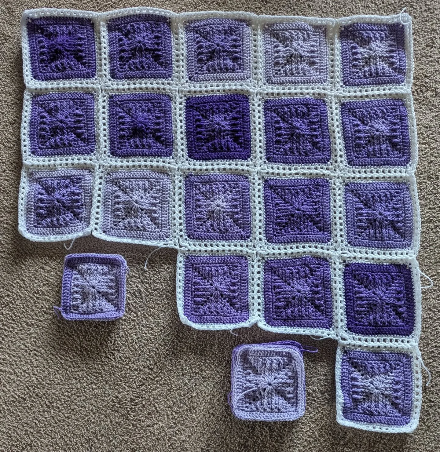 Already at 41&quot;
Just joining and then a border!  Very quick work-up.
Available when completed.
#fynbosfrontpost