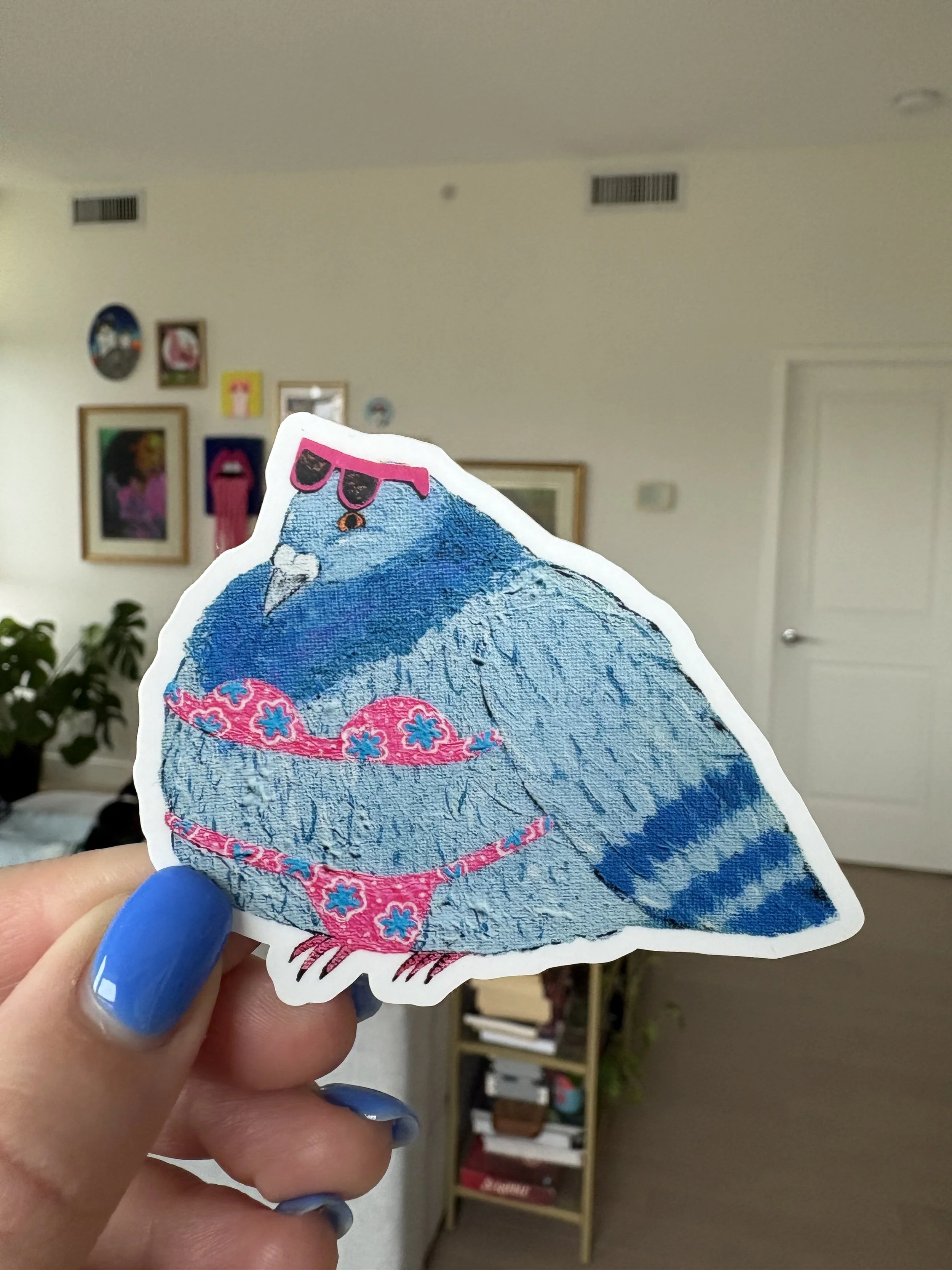 A Summer Girly Sticker