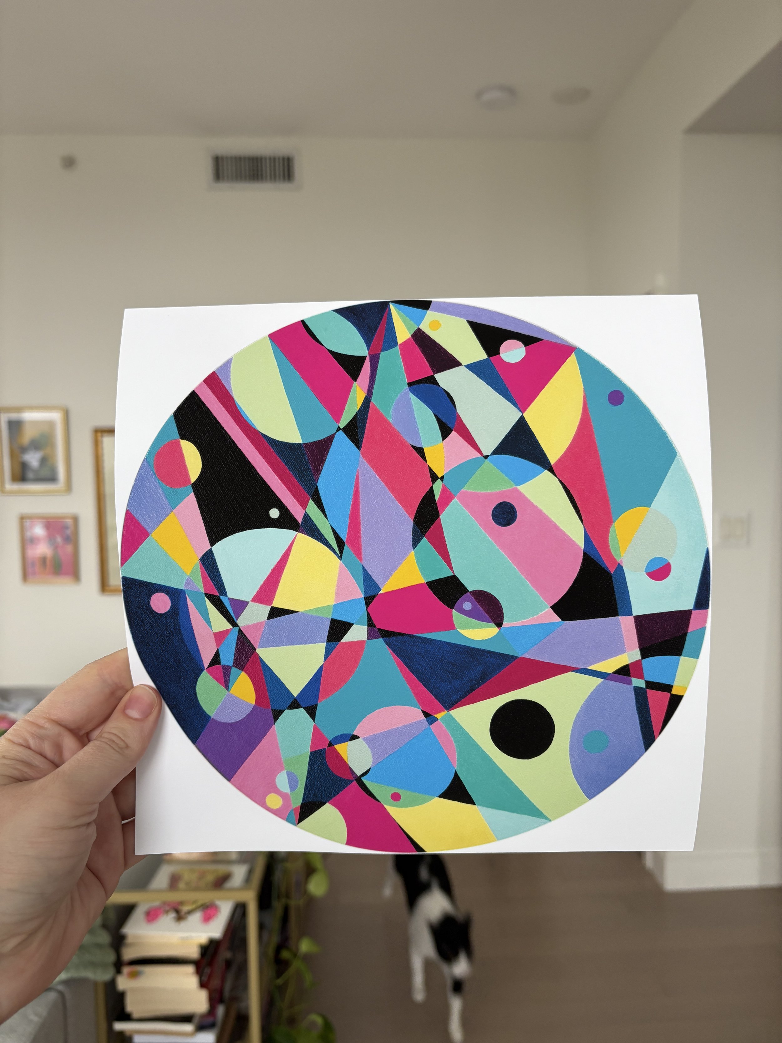 "Fracta Est" Art Print