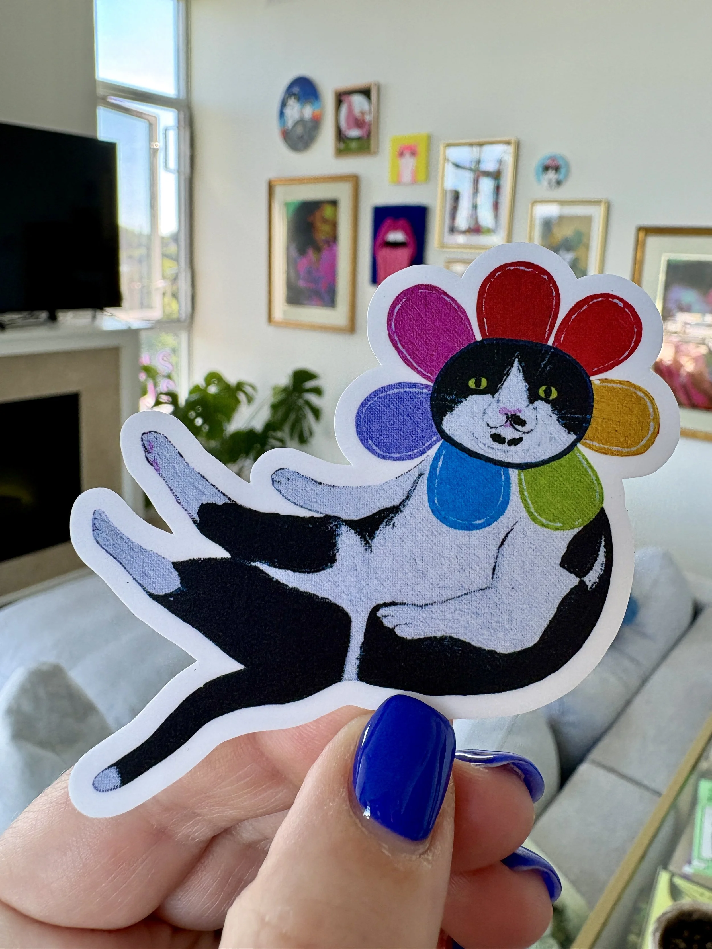 Who's in My Garden? Sticker