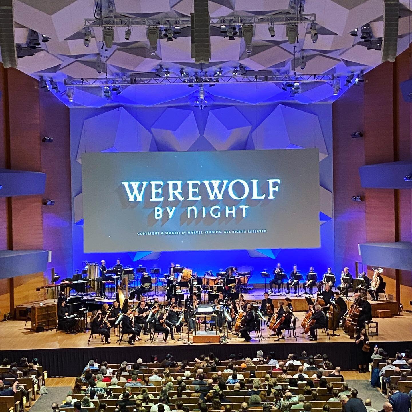 We ventured outside the Emporium Wednesday evening to see Werewolf by Night at @minnorch It was a fun and entertaining experience. I don&rsquo;t want to see a movie without an orchestra playing the score live. 🎼 @mnorchmusicians ya&rsquo;ll did that