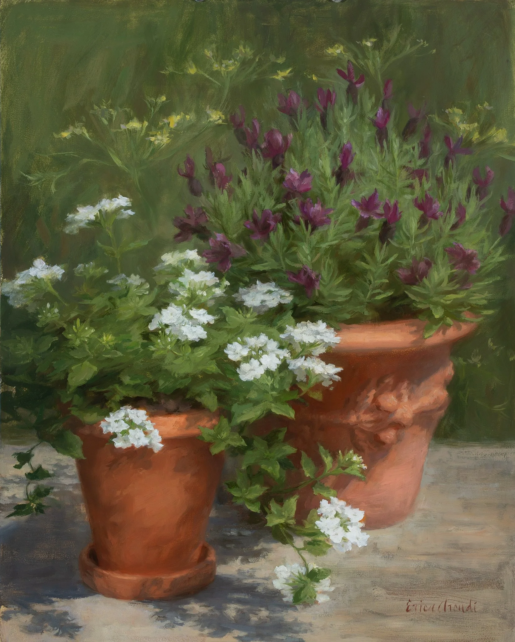 "A Moment in the Garden" was awarded an Honorable Mention in the Plein Air Category of the Art Renewal Center's 18th International Salon Competition.