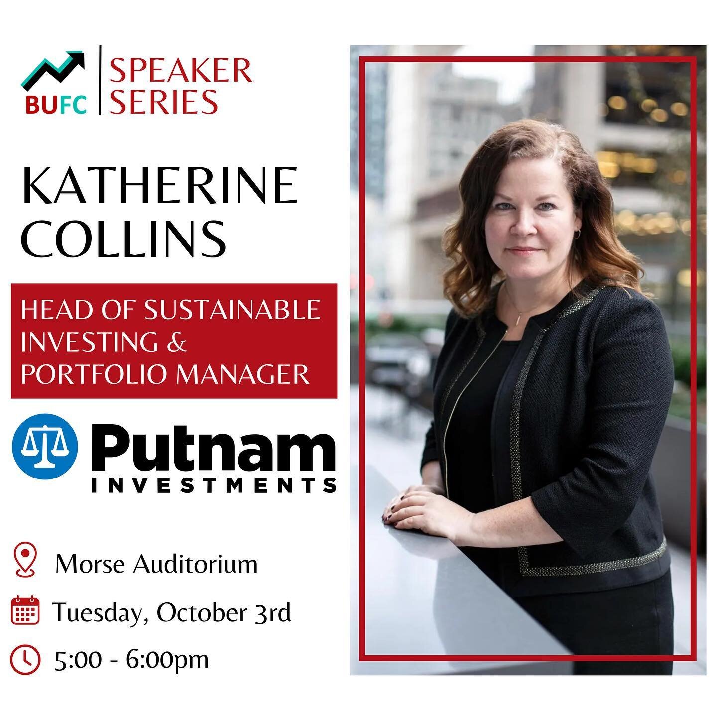 Sign up through the link in our bio to hear Katherine Collins on Tuesday, October 3rd, at 5 pm in the Morse Auditorium!