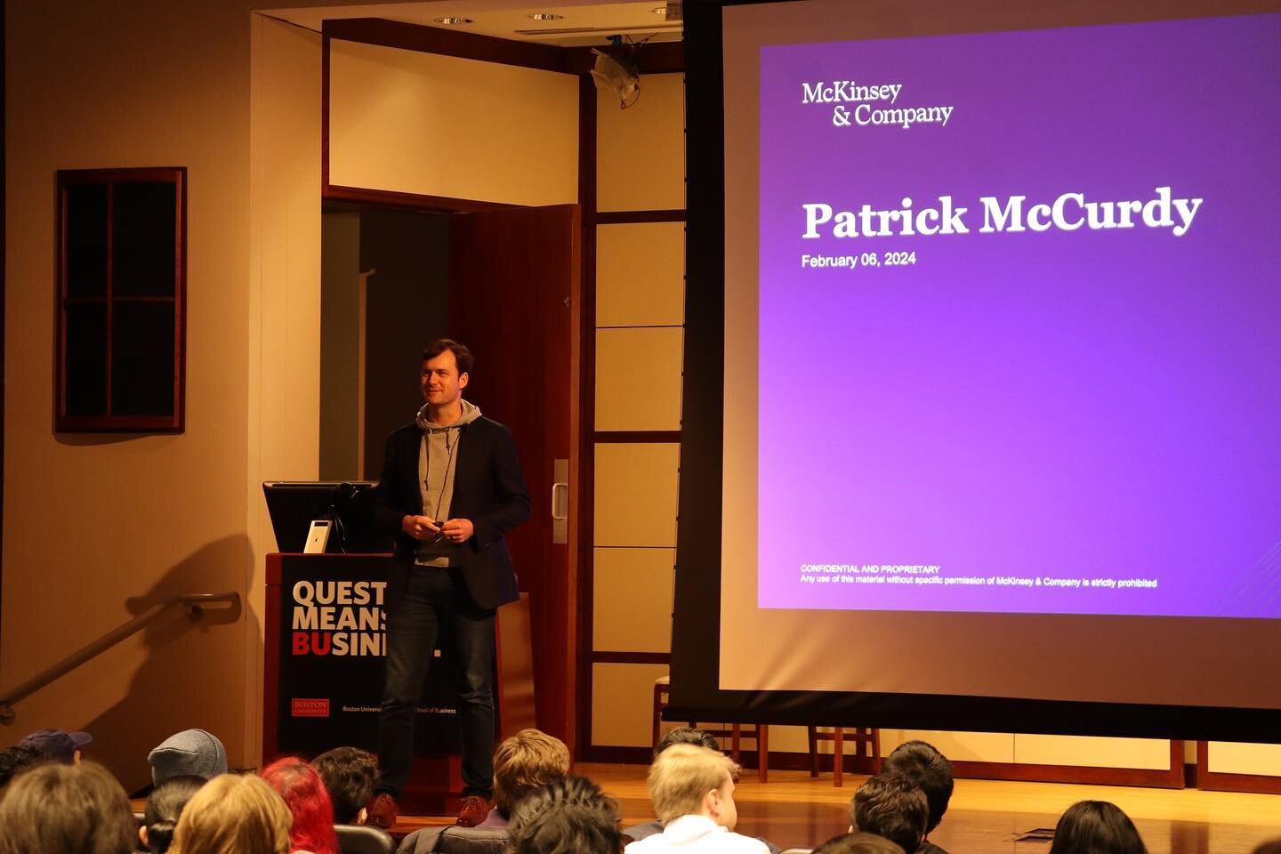 Thank you to everyone who attended our Speaker Series Event last week! We hope you enjoyed hearing Patrick McCurdy&rsquo;s insights on creating value through mergers and acquisitions.